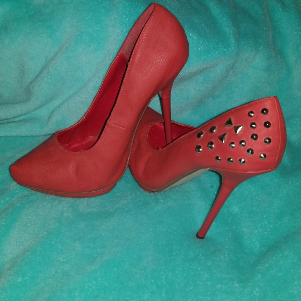 Red high heels